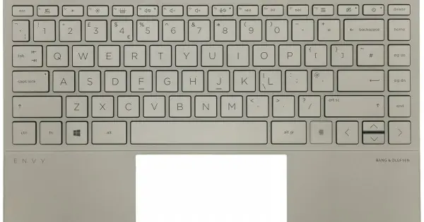 Ofertă limitată Carcasa superioara cu tastatura palmrest Laptop, HP, L98415-001, L98415-B31, L96801-001, L96801-B31, L96801-031, Natural Silver, iluminata, layout US