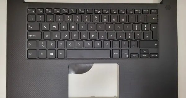 Super ofertă Carcasa superioara cu tastatura palmrest Laptop, Dell, Precision 5520, 091Y20, 91Y20, 0KKD96, KKD96, AQ1U1000110, iluminata, layout UK