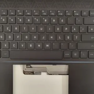 Ofertă specială Carcasa superioara cu tastatura palmrest Laptop, HP, Omen 16-B, TPN-Q265 (2021), M62256-001, M62256-271, 44G3KTATP50, iluminata 4 pini, layout US (RO)