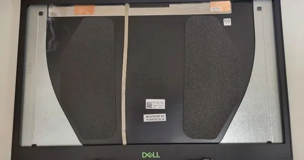 Capac display cu balamale, rama si cablu video Laptop, Dell, G3 3500, 3590, P89F, P89F001, P89F002, 460.0H70N.0007, YGCNV, 0YGCNV, negru Ofertă exclusivă