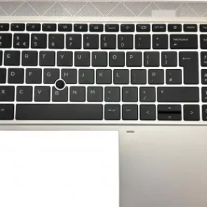 Retur gratuit Carcasa superioara cu tastatura palmrest Laptop, HP, ProBook 850 G7, 850 G8, M07492-031, iluminata, argintie, layout UK