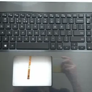 Doar azi Carcasa superioara cu tastatura palmrest Laptop, Dell, Inspiron 17 5770, 5775, 04DNW1, 0GGVTH, PK131Q01B01, 201736C07A0, 0FW1CY, FW1CY, AP21D000700, iluminata, layout US