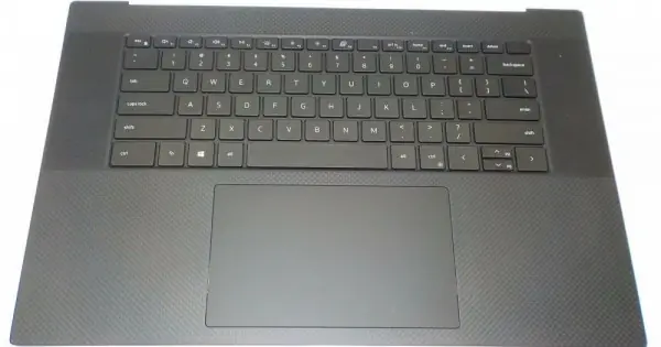 Premium Carcasa superioara cu tastatura palmrest Laptop, Dell, XPS 17, 9700, 9710, 0DW67K, DW67K, iluminata, layout US