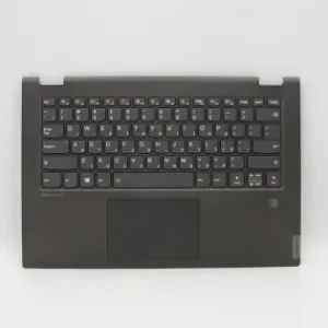 Ultima șansă Carcasa superioara cu tastatura palmrest Laptop, Lenovo, IdeaPad C340-14API Type 81N6, 5CB0S17556, AP2GA000A, iluminata, gri, layout HB