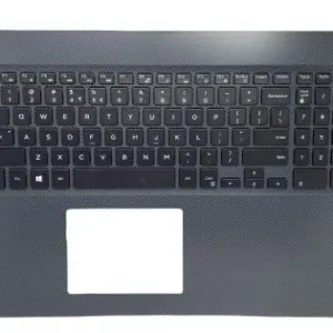 Carcasa superioara cu tastatura palmrest Laptop, Dell, Gaming G3 17 3779, P35E, 0D6NDW, GGVTH, 356C6, cu iluminare, layout US Popular