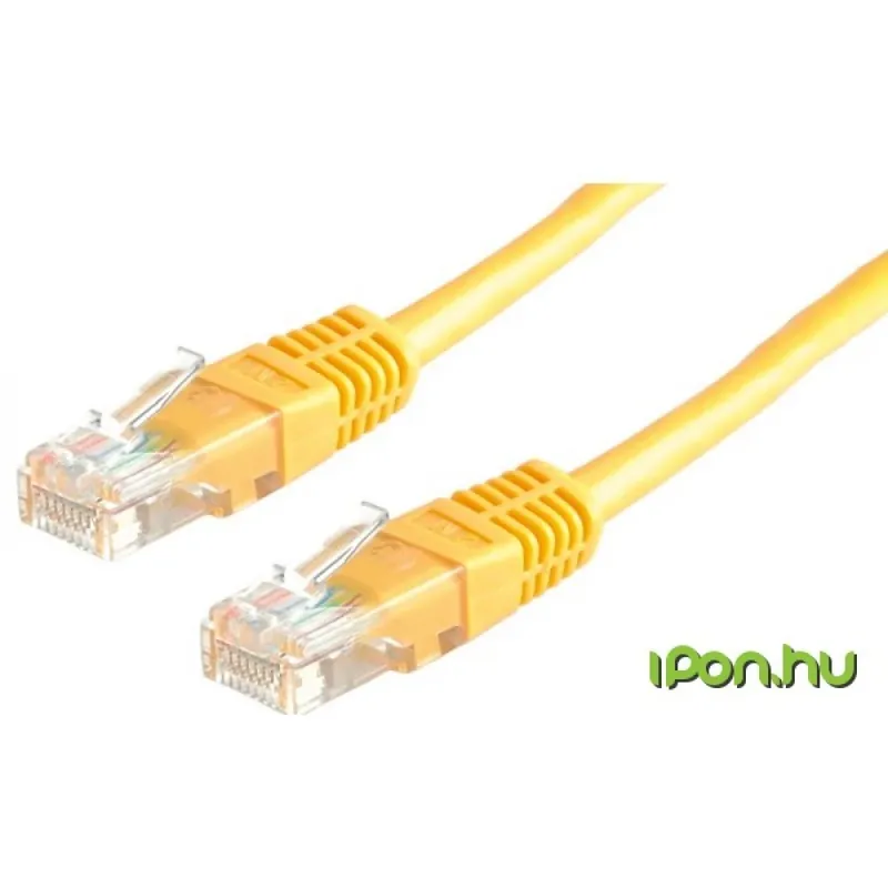 Cumpără online ROLINE UTP CAT5E Conector Galben 1m 21.15.0532-100