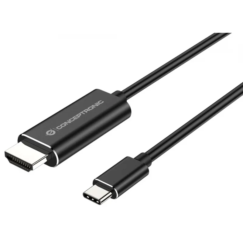 CONCEPTRONIC USB 2.0 Type C HDMI Convertor Negru 2m ABBY04B Reducere specială