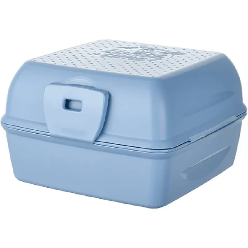 15577 Lunch Box Cu furculiță + lingură Masa de pranz cutie cutie Cumpărături sigure