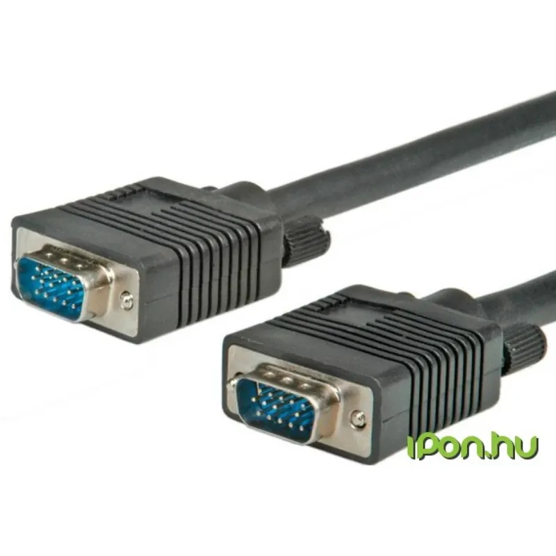 ROLINE VGA/D-Sub Conector Negru 3m 11.04.5203-20 Plată securizată