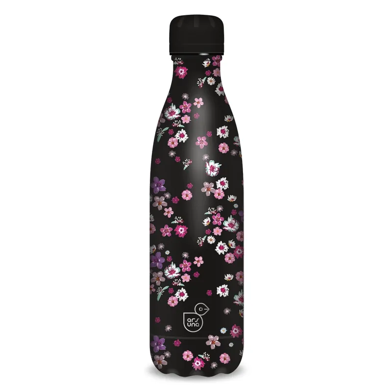 ARS UNA 5377 Pearl Blossom Black 24 perete dublu fémkulacs 500ml Plată sigură