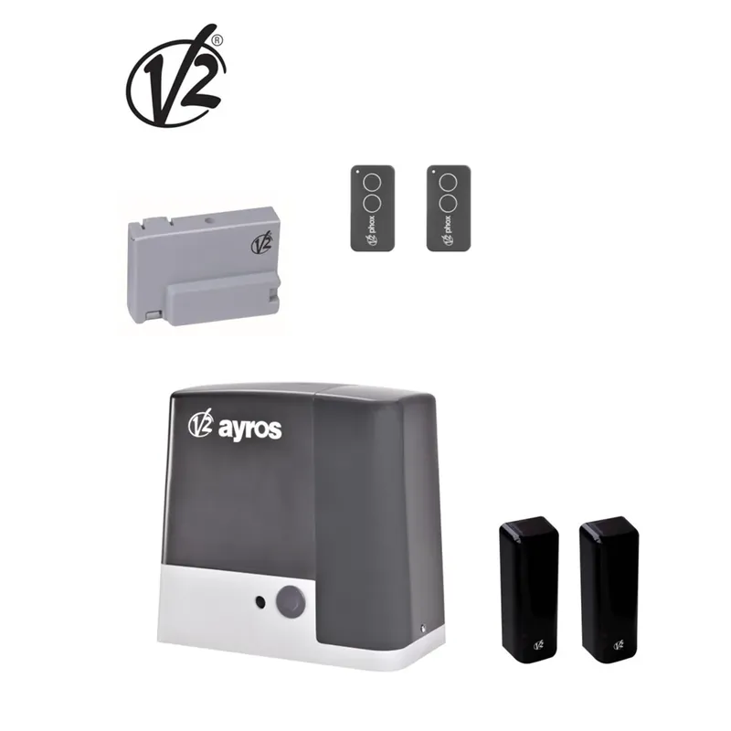 Preț redus V2 VIDUE KLAYROS800D230V 230 Vac-s poarta culisanta in miscare set 800 kg poartă tömegig cremalieră de viteze fără
