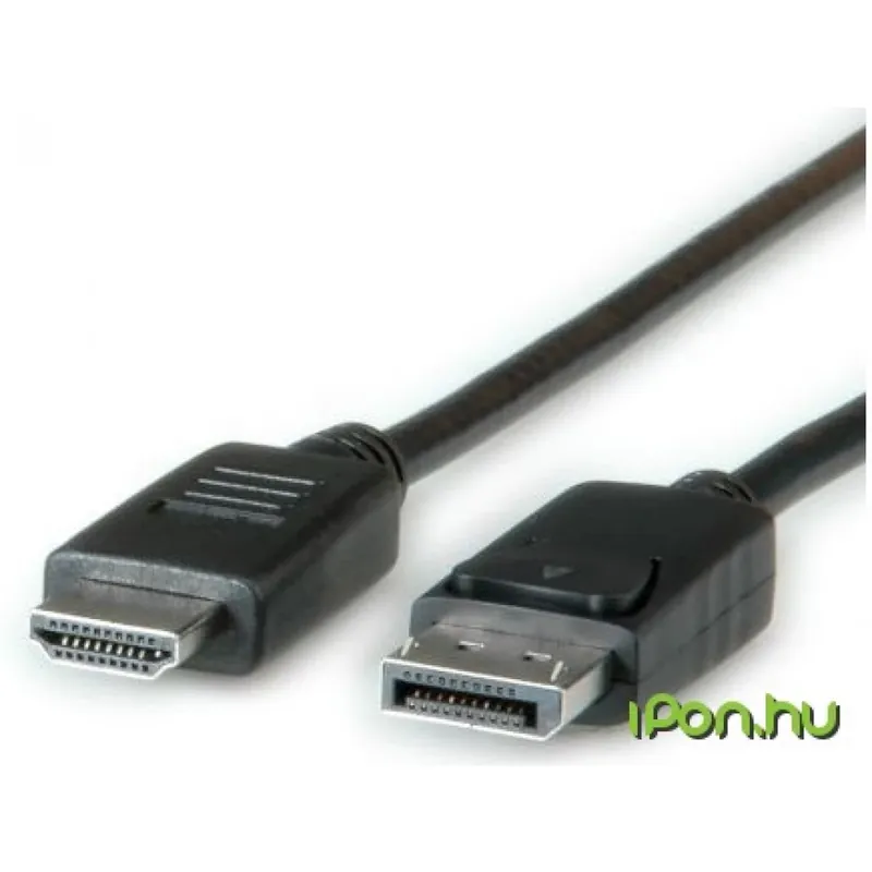 ROLINE DisplayPort HDMI Convertor Negru 2m 11.04.5781-10 Retur gratuit