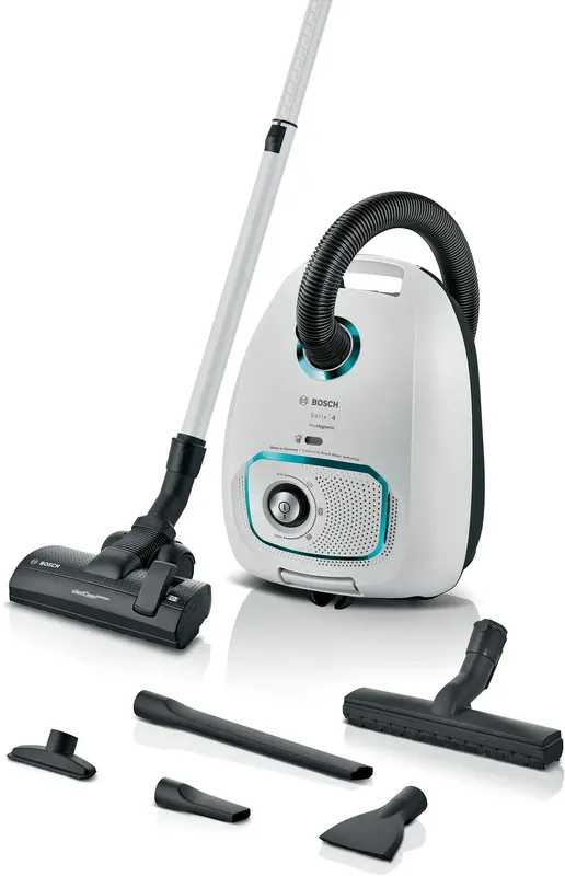 Reducere BOSCH BGL41HYG2H Serie 4 ProHygienic cu sac aspirator Alb