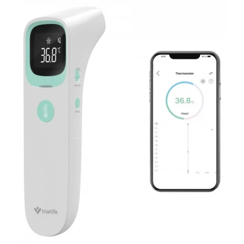 TRUELIFE Care Q10 BT termometru alb Comandă acum