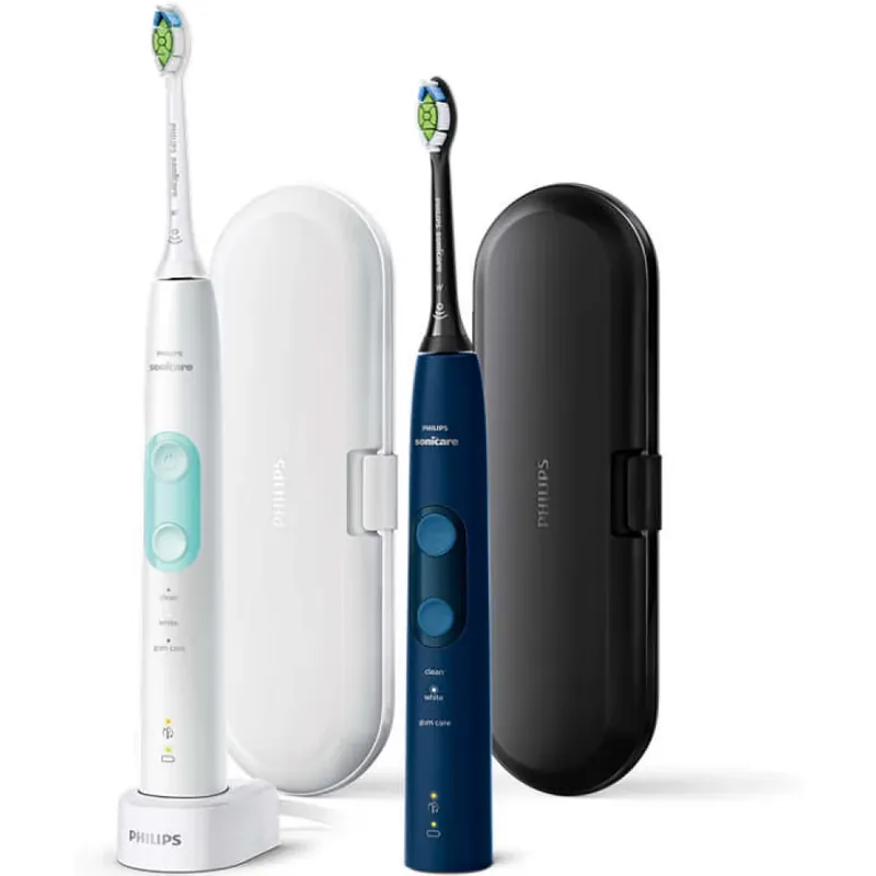 PHILIPS HX6851/34 Sonicare ProtectiveClean 5100 sonic electric periuţă de dinţi dupla pachet Reducere