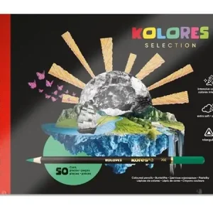 KORES Kolores Selection Color creion triunghiular metal cutie 50 culoare Ofertă limitată