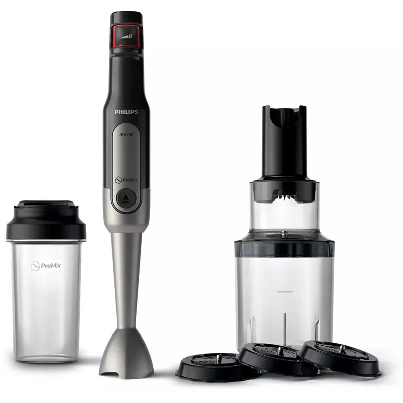 PHILIPS HR2656/90 Viva Collection ProMix Blender de mână negru și inoxidabil oţel Chilipir