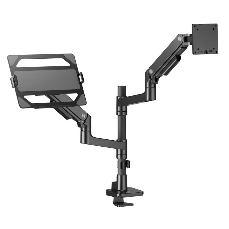 ACT CONNECTIVITY AC8341 Single monitor și laptop kar arc cu gaz cu tija 17-49" negru Retur ușor
