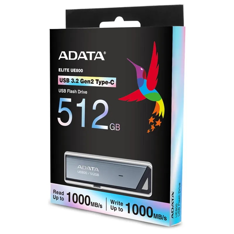 Bestseller ADATA UE800 512GB USB 3.1 Type C Gri