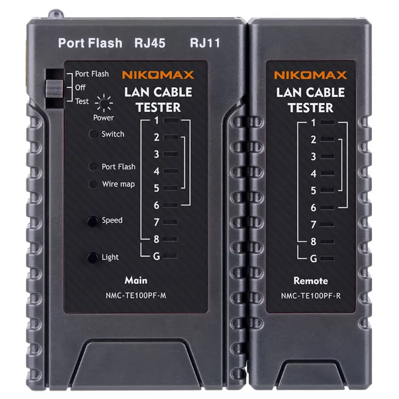 Transport gratuit NIKOMAX NMC-TE100PF cablu tester