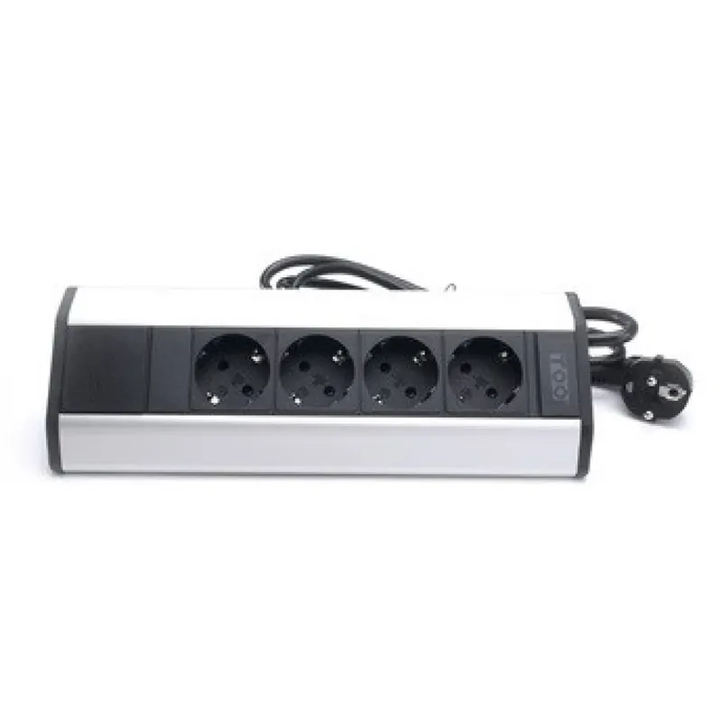 Mai ieftin TOO VPS-316-4S 4 priză colț splitter negru-argint