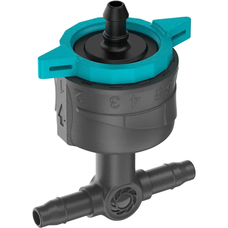Bestseller GARDENA 13314-20 Micro Drip System reglabil inline csepegtetőfej 5 buc / pachet (2023 modell)