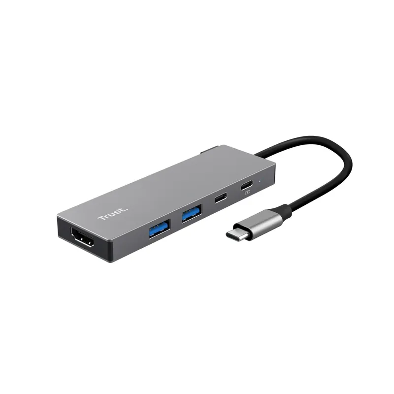 Comandă acum TRUST 26062 Dalyx 5-in-1 USB-C Multiport Adapter