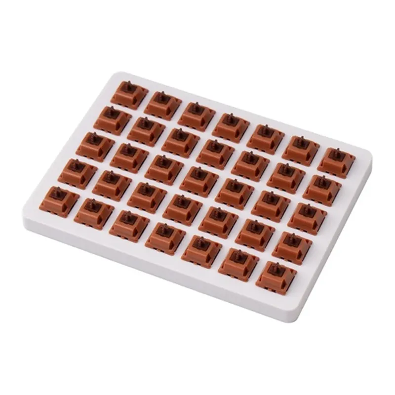 Ofertă KEYCHRON Gateron CAP Switch Gold Brown (35 buc)