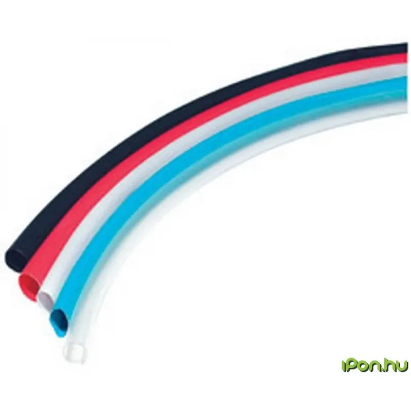 Retur ușor termocontractibilă 6/3mm Negru