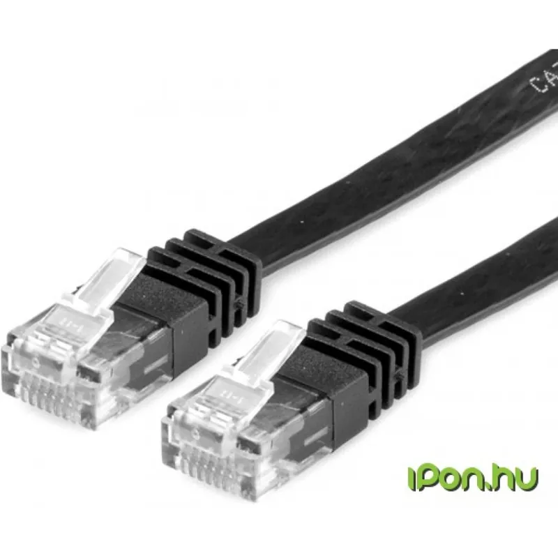 Mai ieftin ROLINE UTP CAT6 Conector Negru 1m 21.99.0961