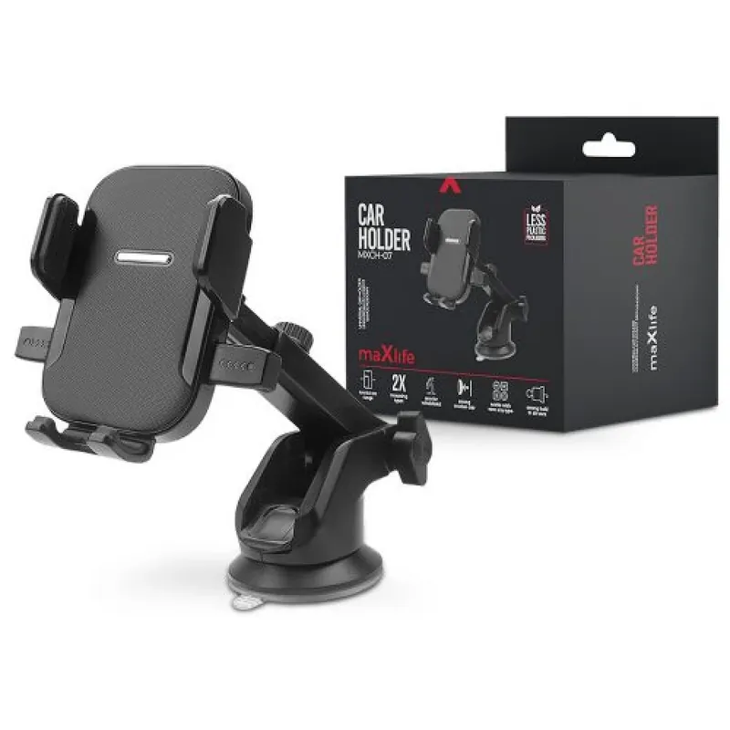 Maxlife MXCH-07 Mașină suport bord/parbriz negru Cel mai vândut