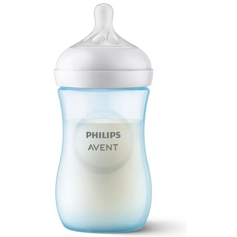 PHILIPS Avent Natural Response biberon 260ml 1m+ albastru Preț redus