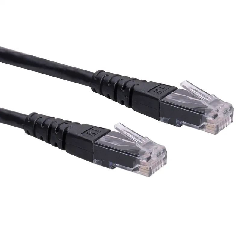 ROLINE 21.15.1525-100 UTP CAT6 Conector 50cm Negru Super ofertă