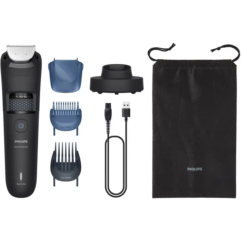 PHILIPS BT5780/15 Beard Trimmer 5000 Series Szakállformázás szőrgyűjtővel Preț mic