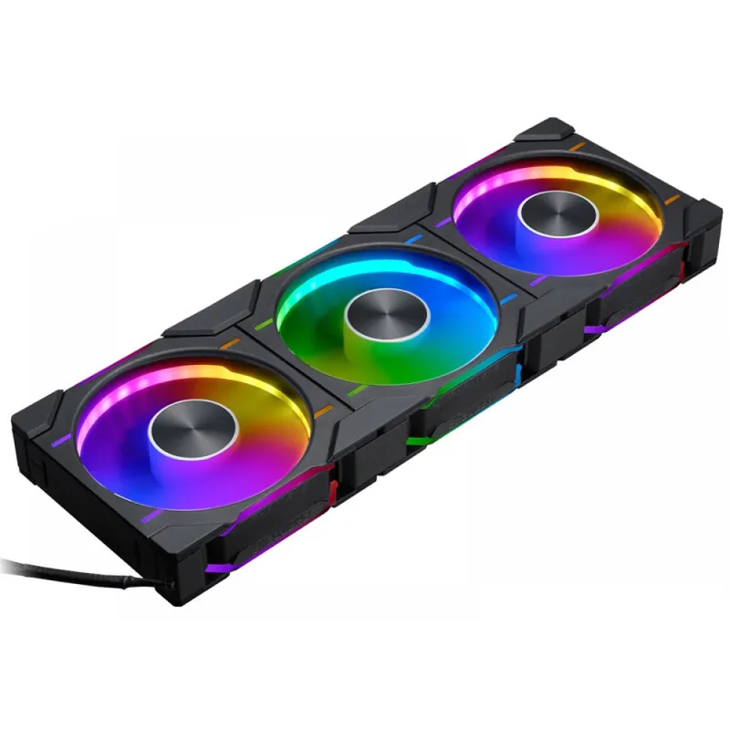 PHANTEKS PH-F120D30 120mm normal negru 3 bucăţi set Calitate înaltă