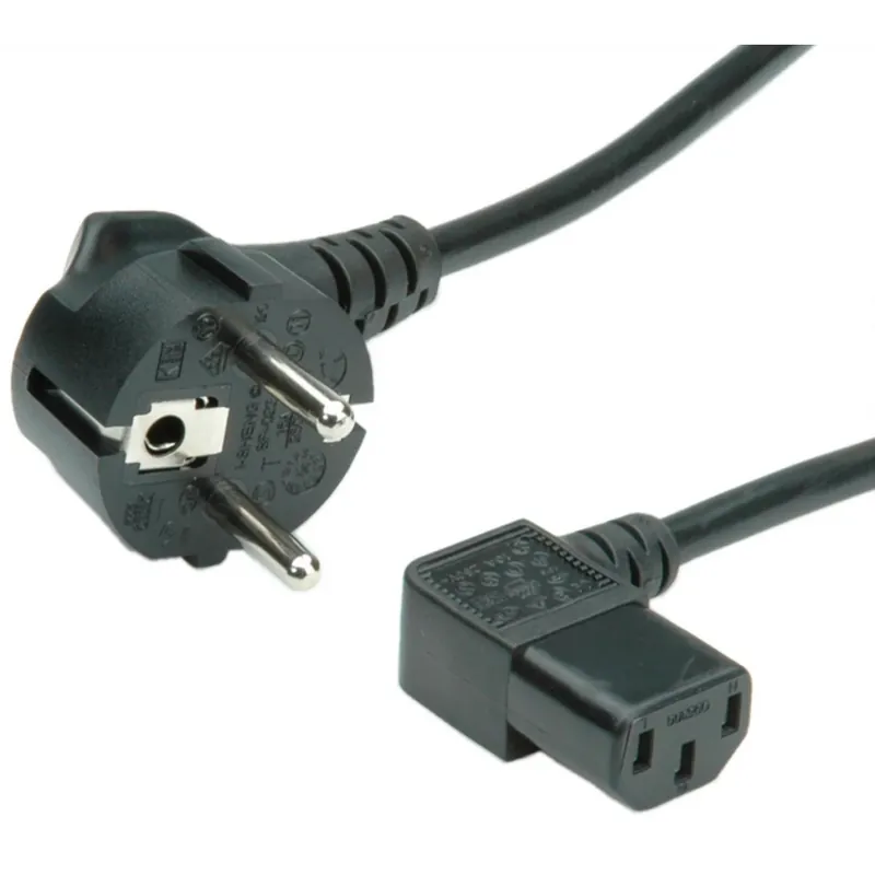ROLINE 230V IEC Cablu de alimentare Negru 1.8m 19.08.1118 Reducere extra