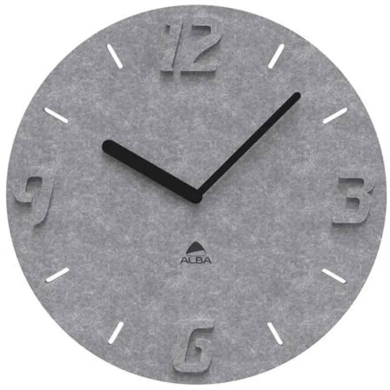 Reducere specială ALBA Ceas de perete Horpet 30 cm gri închis