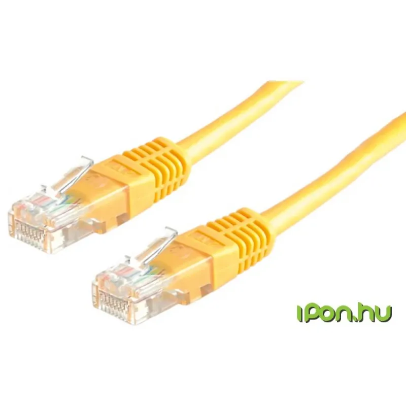 Livrare gratuită ROLINE UTP CAT5E Conector Galben 2m 21.15.0542