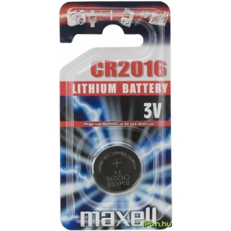 Comandă acum MAXELL CR2016 Lithium baterie buton (CR) 1buc