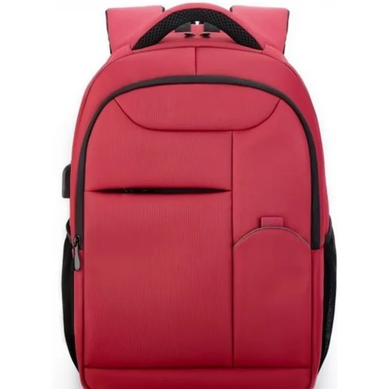 TOO Antifurt / USB portos rucsac 15.6" roșu Chilipir