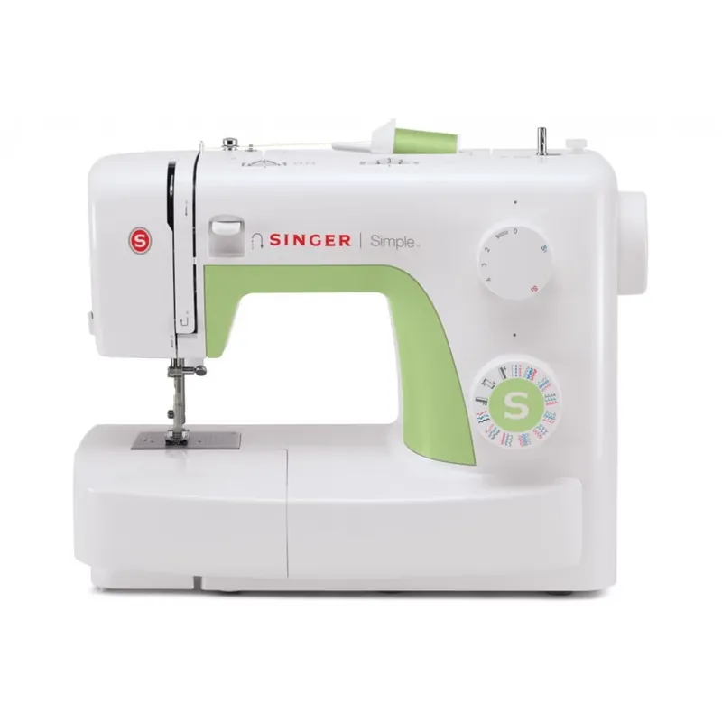 SINGER 3229 Simple mașină de cusut verde / alb Retur gratuit