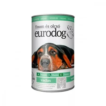 Reducere extra EURODOG Mâncare pentru câini staniu vadas 1240g