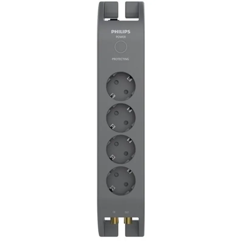Retur gratuit PHILIPS SPN5144A/10 protector de supratensiune splitter 4 conector 2m