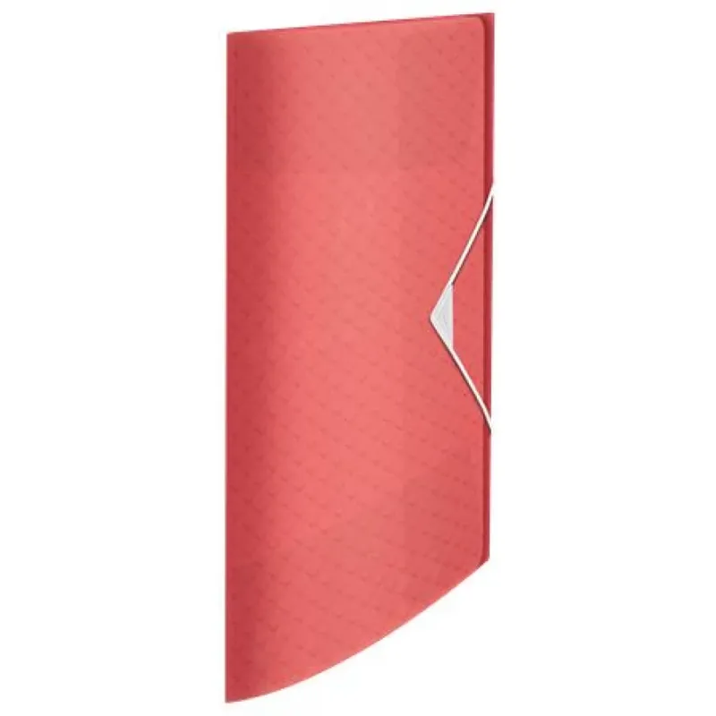 ESSELTE Colour`Breeze elastic mappa 15 mm PP A4 coral Transport gratuit