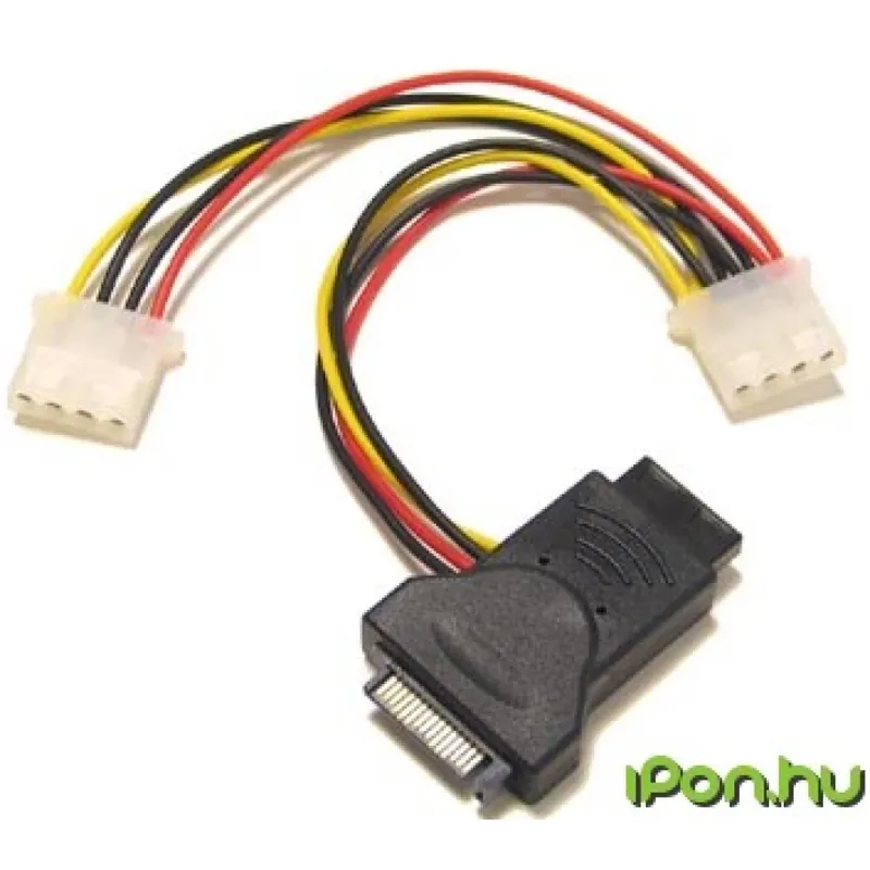 Cumpărături sigure SATA PSU Molex Convertor roșu 5cm KKTSAP01M03