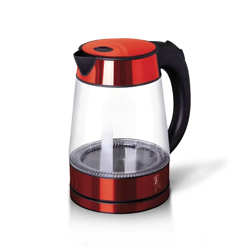 Chilipir BERLINGER HAUS BH/9120 electric sticlă fierbător 2200W 1.7L roșu