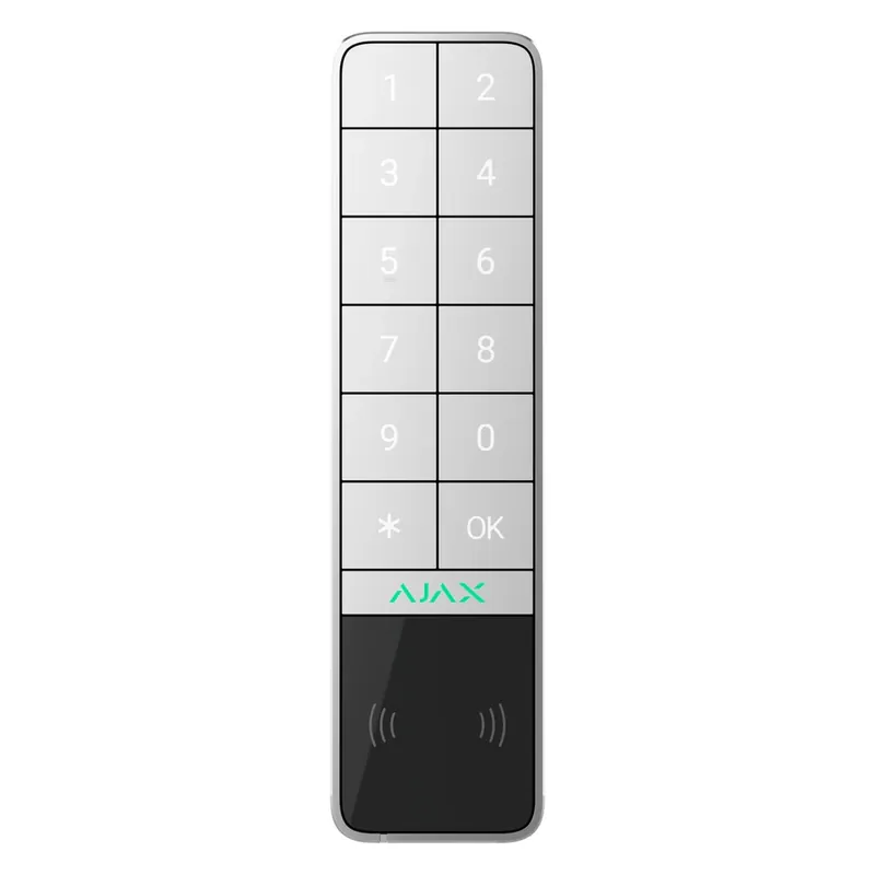 AJAX SYSTEMS Keypad Outdoor alb Livrare gratuită