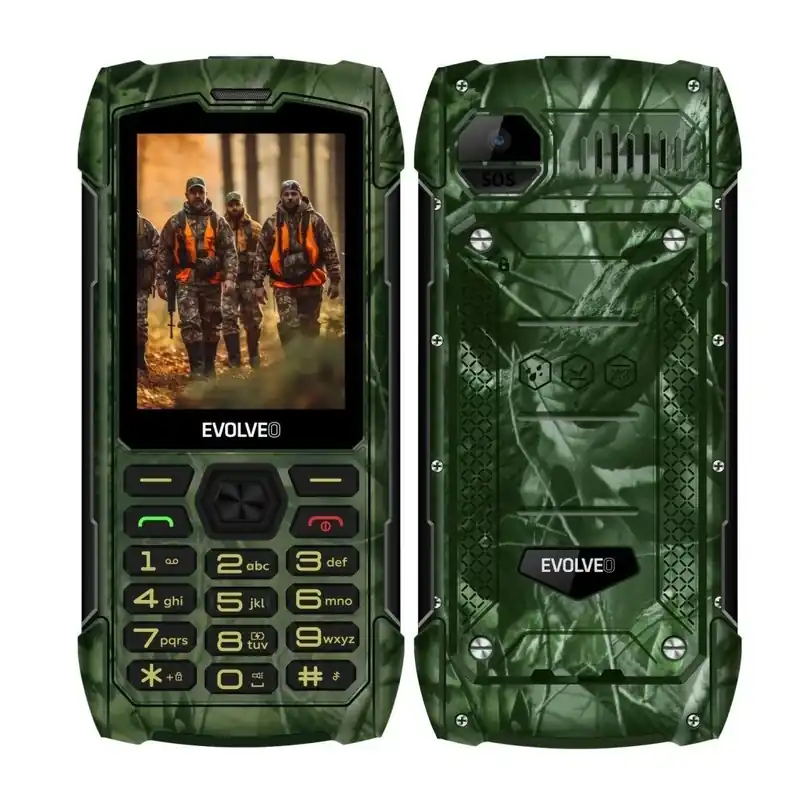 Reducere extra EVOLVEO StrongPhone H1 culoare camuflaj