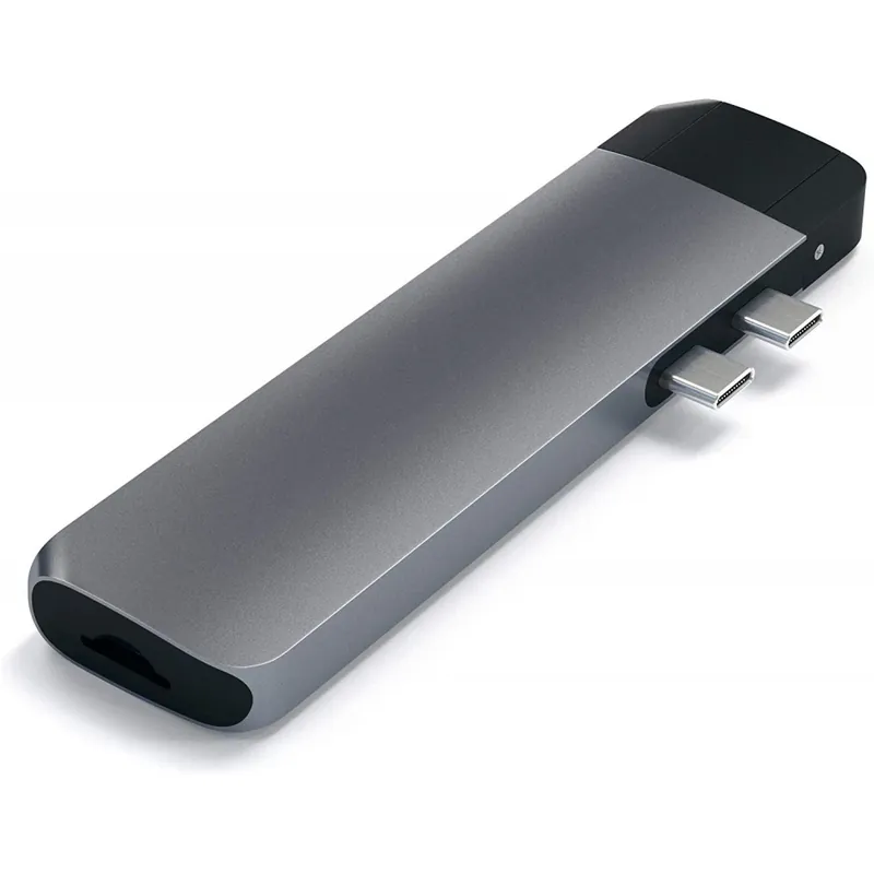 Super ofertă SATECHI Type-C Pro Hub Adapter with Ethernet gri