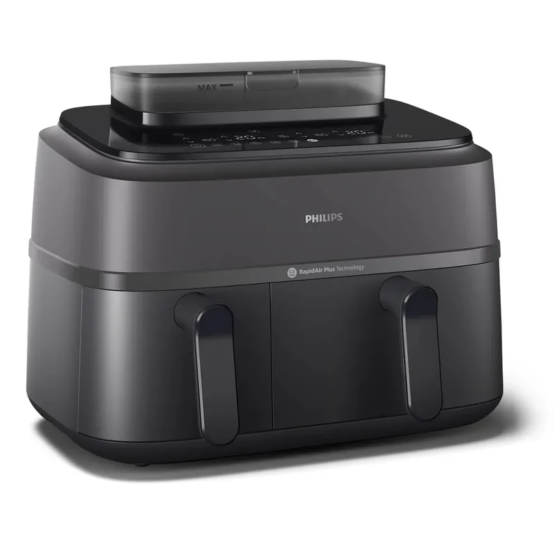 Ieftin PHILIPS NA550/00 5000 Series Dupla jucător de baschet Airfryer Negru